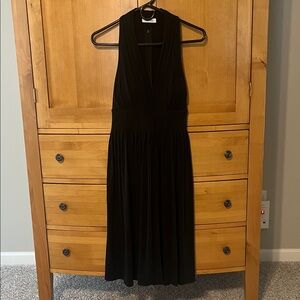 Calvin Klein Black Backless Dress
